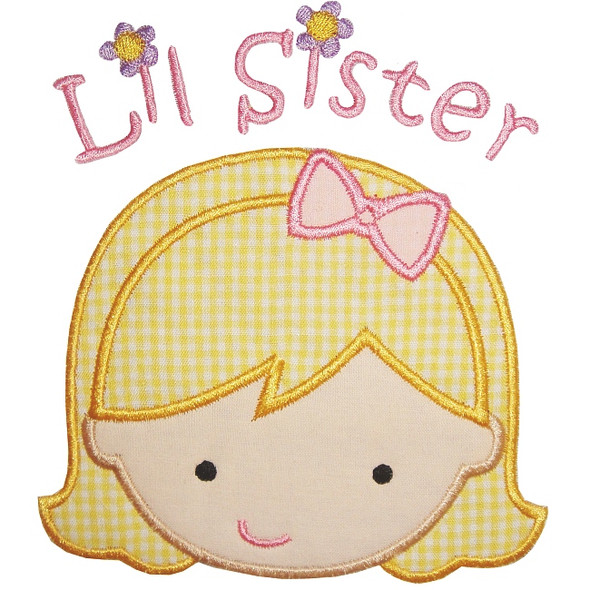 Big-Mid-Lil Sister Machine Embroidery Design