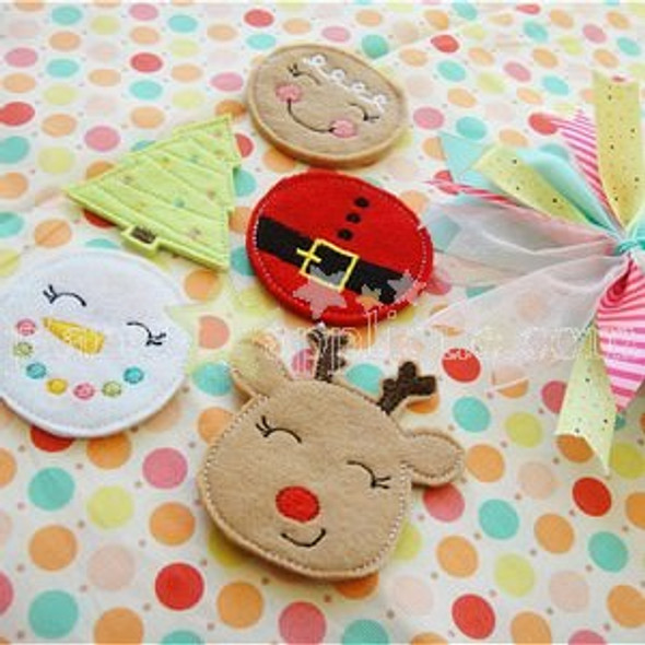 Christmas Hair Felties