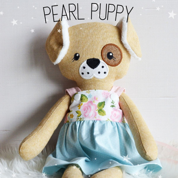 In the Hoop Pearl Puppy Doll
