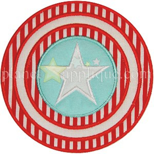 Independence Patch Machine Embroidery Design