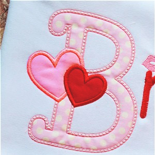 Valentine 3 Alpha Machine Embroidery Design