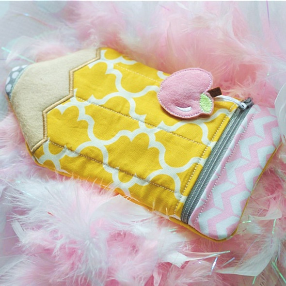 In the Hoop Pencil Zipper Pouch