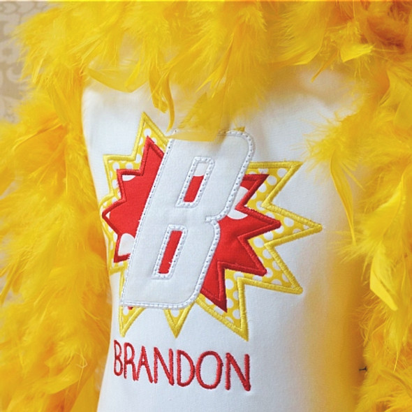 Comic Alphabet  Embroidery Design Font