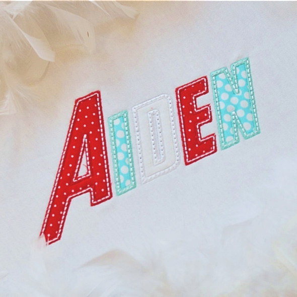 Hero Mini Alphabet  Embroidery Design Font