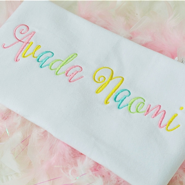 Avada Embroidery Font Design Alphabet