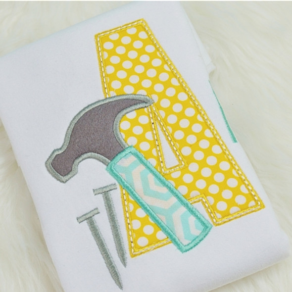 Hammer Alpha Machine Embroidery Design