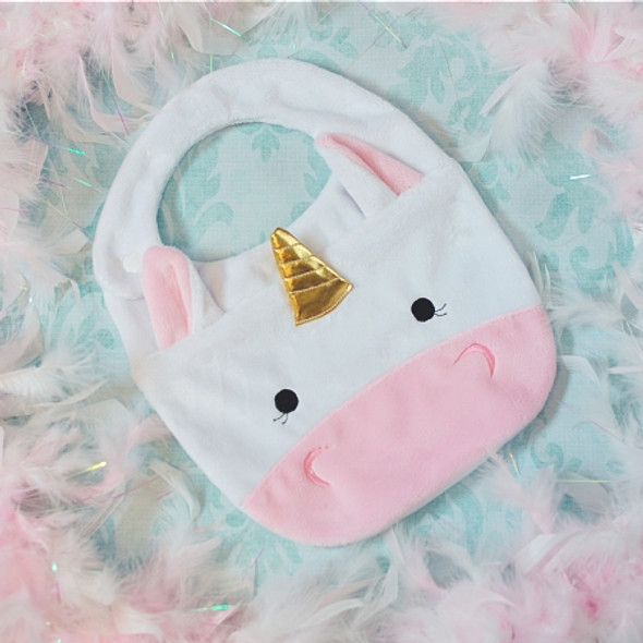 ITH Unicorn Baby Bib Machine Embroidery Design