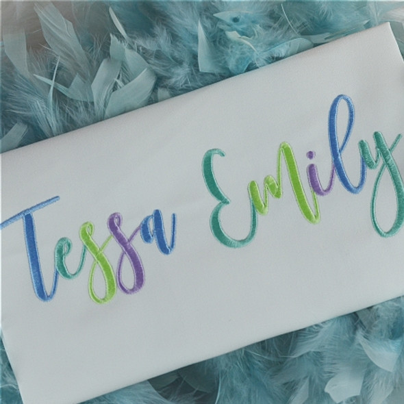 Tessa Embroidery Font Set Machine Embroidery Design