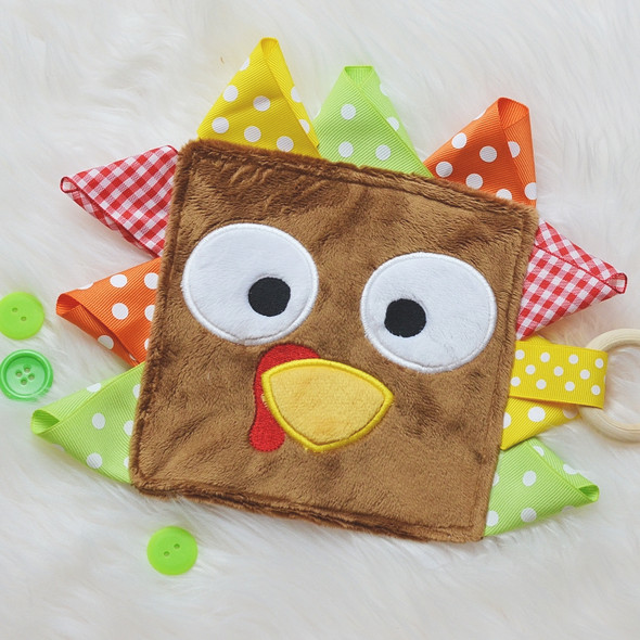 In the Hoop Turkey Chew Toy Machine Embroidery Design