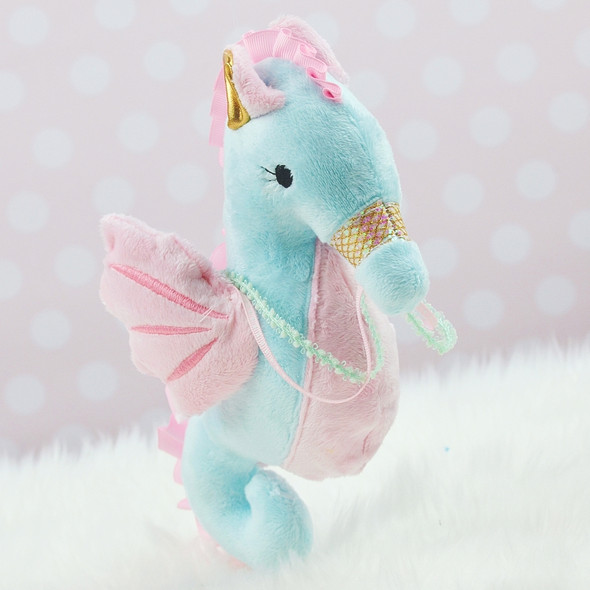 In the Hoop Sophie Seahorse Plush Machine Embroidery Design