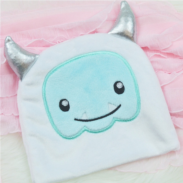 In the Hoop Yeti Beanie Machine Embroidery Design