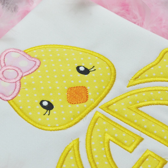 Girly Chick Monogram Alpha