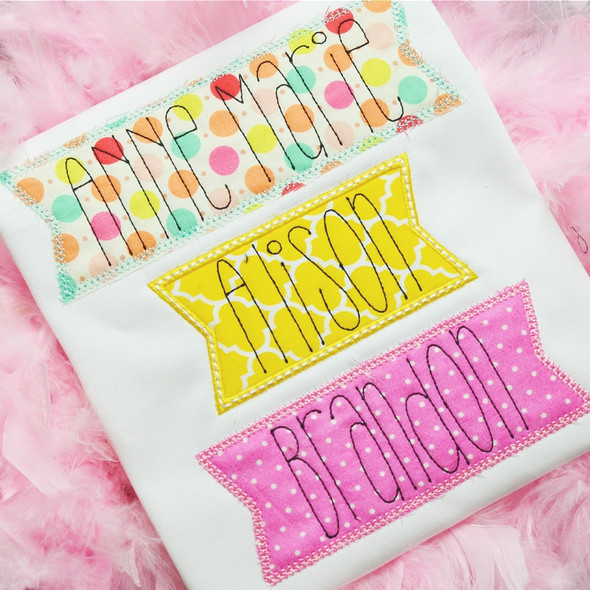 Polina Sketch Font Machine Embroidery Design