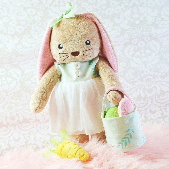 In The Hoop Beatrice Bunny Set Machine Embroidery Design