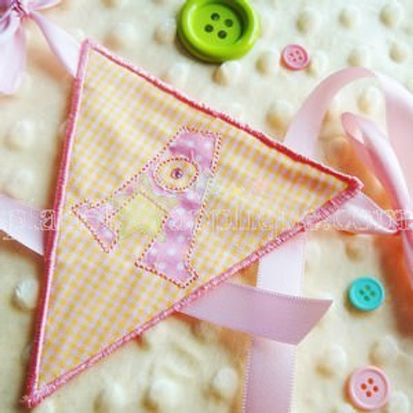 ITH Reverse Banner Alphabet Embroidery Font Design