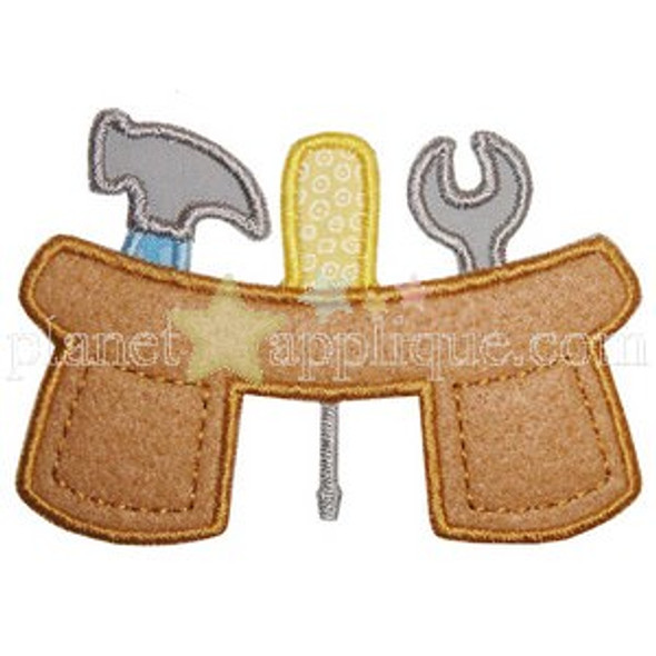 Toolbelt Applique Machine Embroidery Design