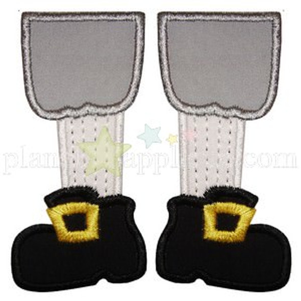 Free Pilgrim Feet Applique Machine Embroidery Design