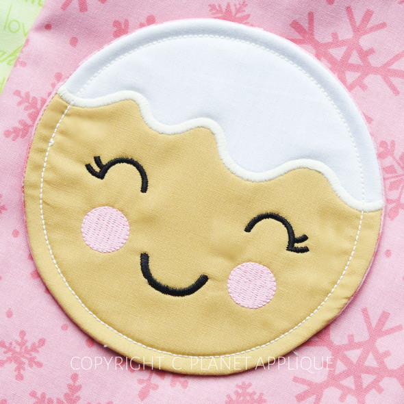 In the Hoop Gingerbread Embroidery Design