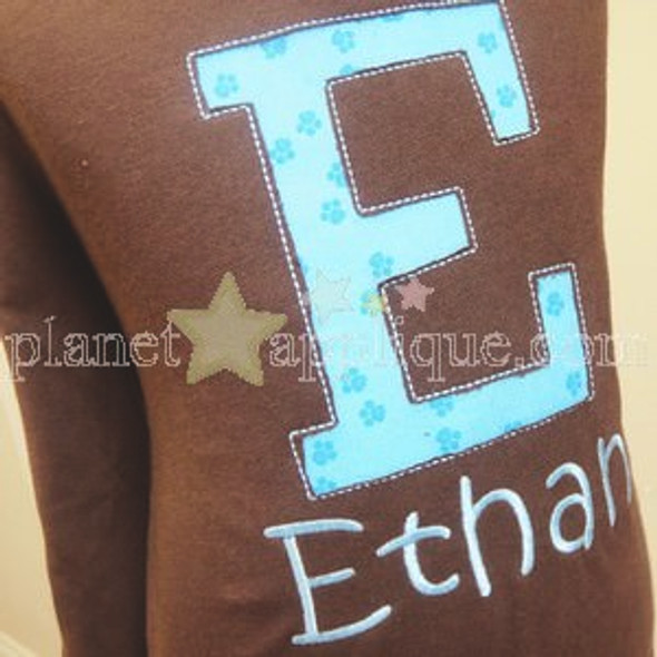 Reverse Sarah Alpha Machine Embroidery Design