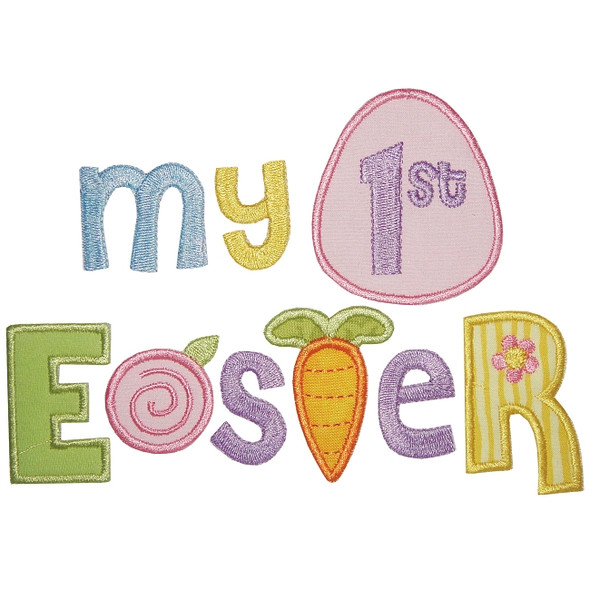 My 1st Easter Machine Embroidery Design