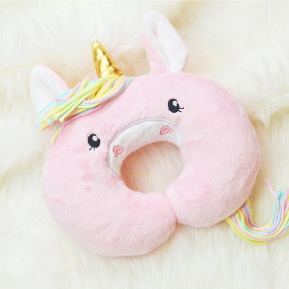 In the Hoop Baby Unicorn Pillow Machine Embroidery Design