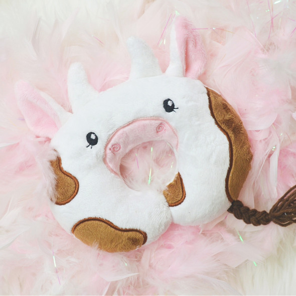 In the Hoop Baby Cow Pillow Machine Embroidery Design