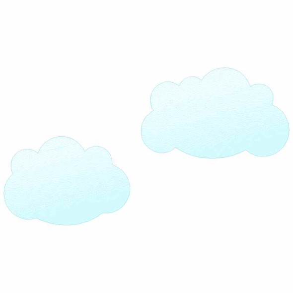 Cloud Set Sketch Applique Embroidery Design