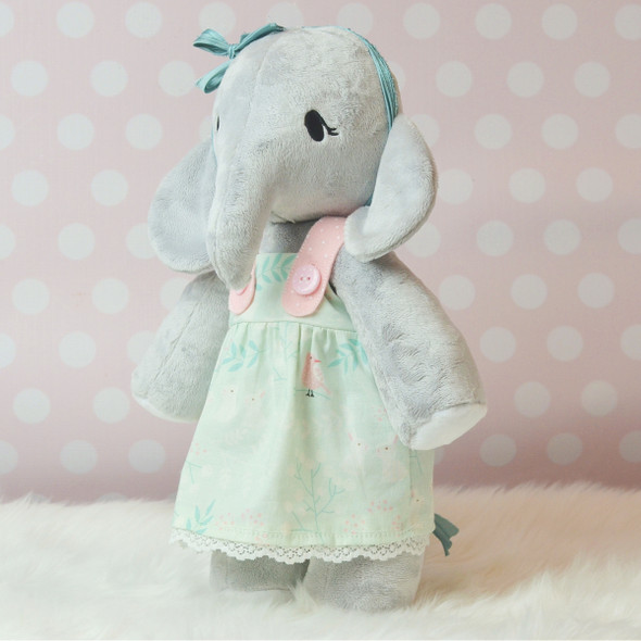 In The Hoop Dress For Charlotte and Evangeline Machine Embroidery Design