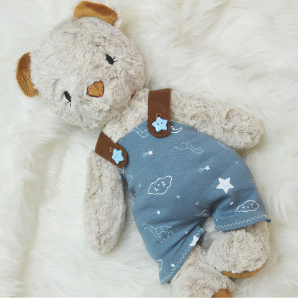 In The Hoop Overalls For Charlotte and Evangeline Machine Embroidery Design