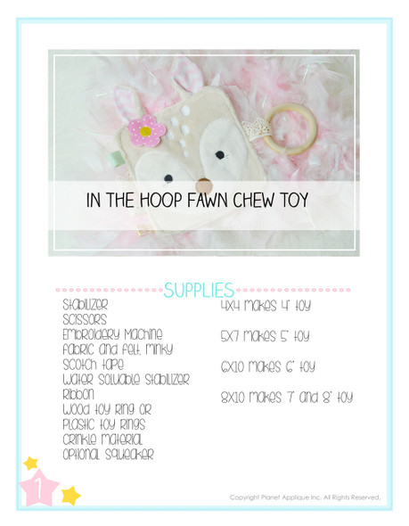 ITH Fawn Chew Toy