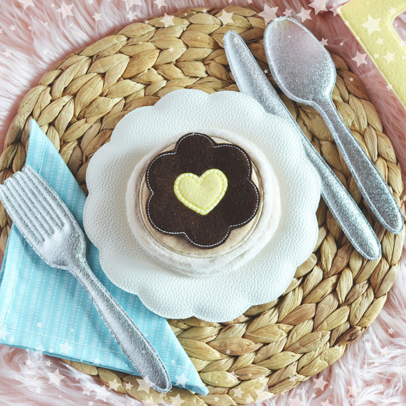 In the Hoop ITH Happy Baker Oven Felt Playset for Machine Embroidery Designs Birthday Christmas Gift