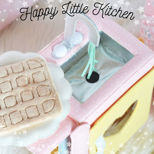 In the Hoop Kitchen Sink Fridge Design For Embroidery Machines Felt Food Play Pretend