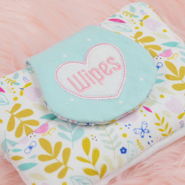In the Hoop Baby Wipes Case and Wipes