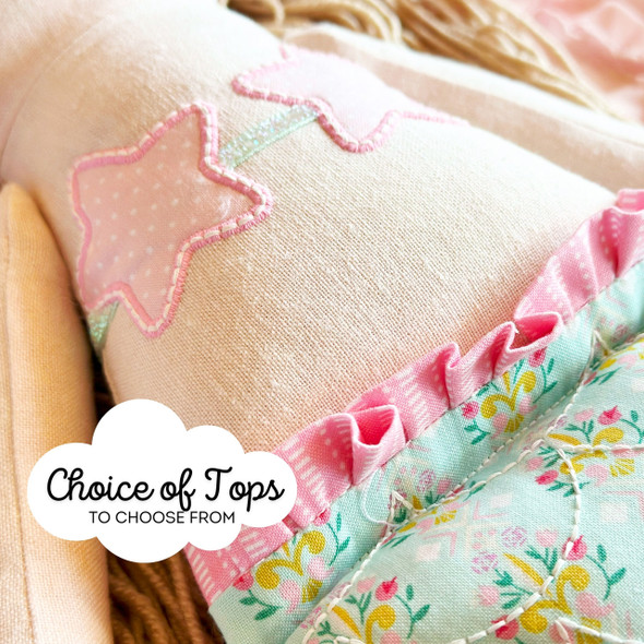 In the Hoop Miriam Mermaid Doll Design For the Embroidery Machine