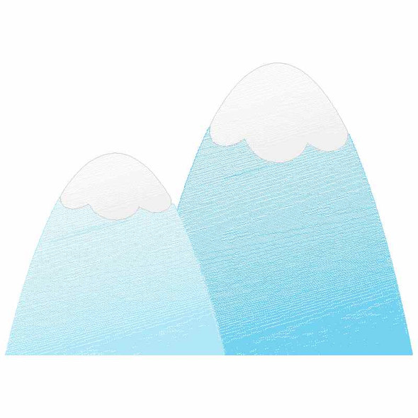 Mountains Sketch Applique Embroidery Design