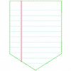 Back to School Notebook Paper Pocket Embellishment