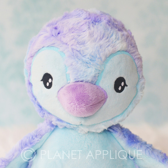 In the Hoop Starla Penguin Plushie Softie Embroidery Machine Design