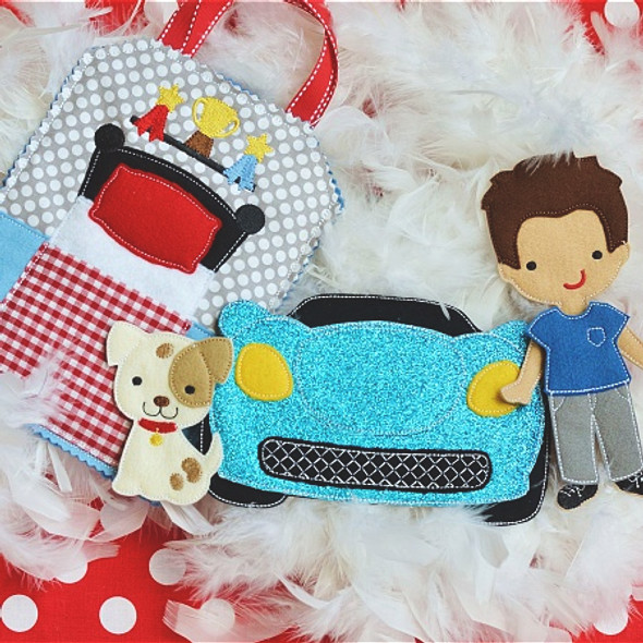 In the Hoop Charlie Doll Set Machine Embroidery Design