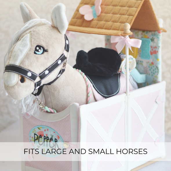 Horse Pony Cow Stable Project Machine Embroidery Designs for Instant Download