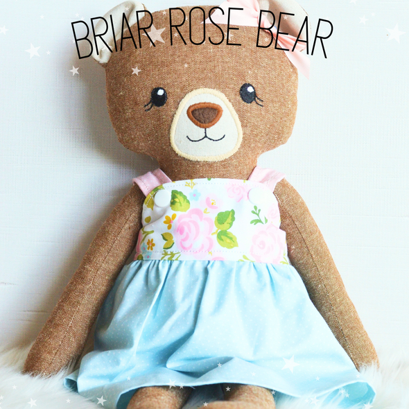 In the Hoop Briar Rose Bear